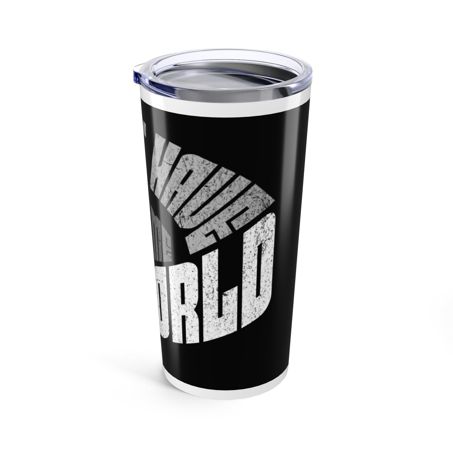 Motivational 20oz Tumbler - "Trust, I Have Overcome the world"